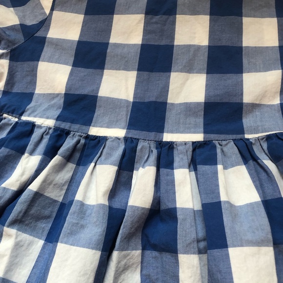 Smiling Button Gingham Dress - Picture 3 of 10